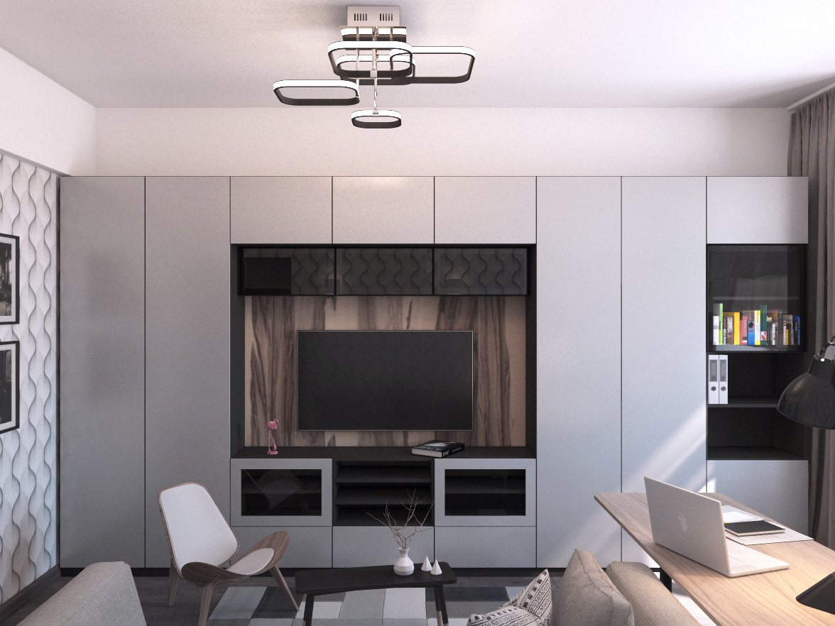 Кабинет - гостевая комната