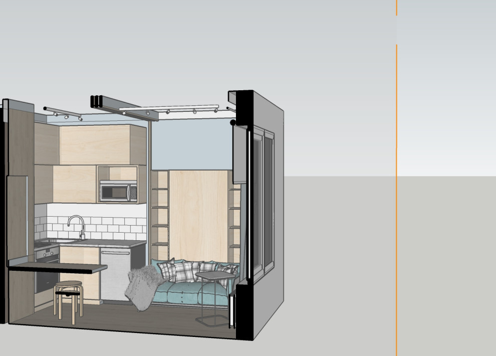 Квартира-студия 19 кв. м