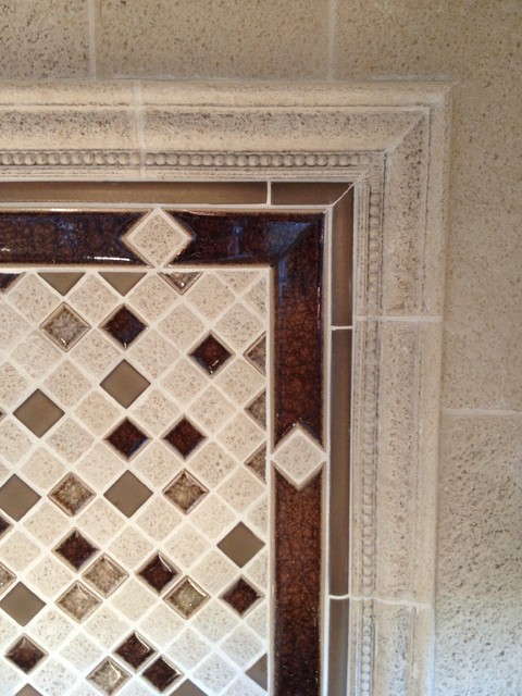 Rustic Backsplash traditional-kitchen
