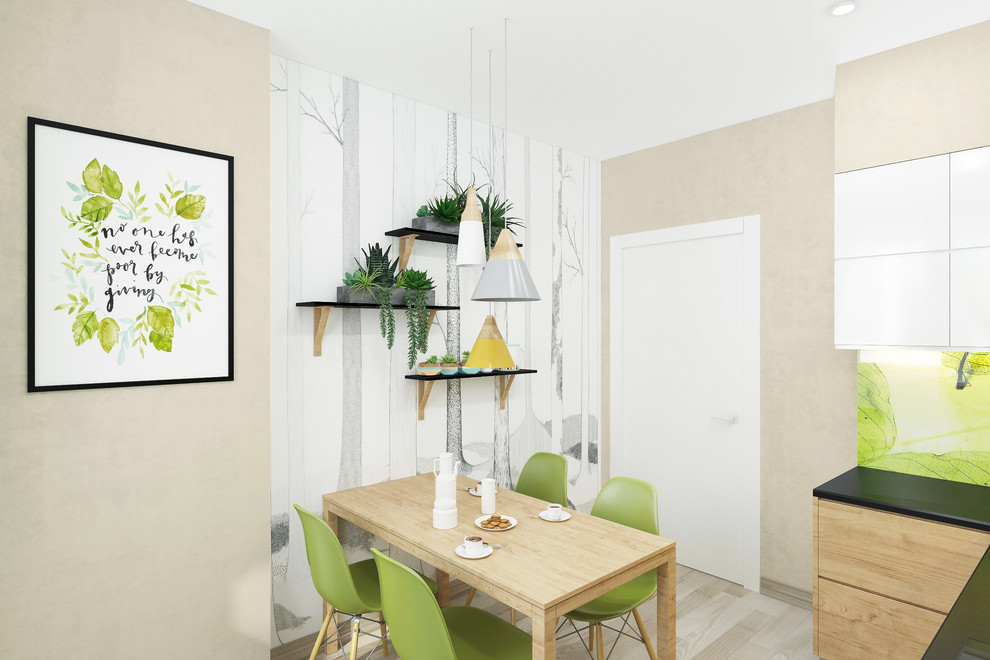 Сочная зеленая кухня