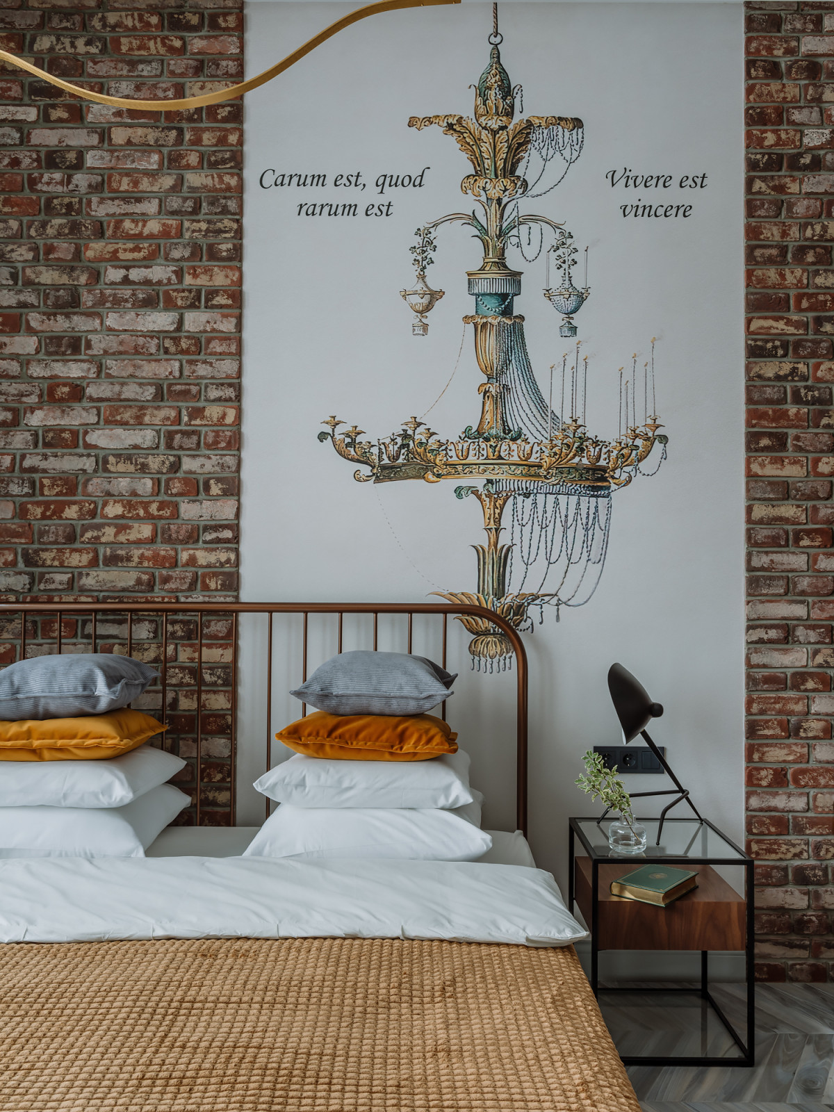 Kiss of foggy forest