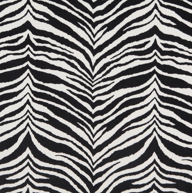 E415 Zebra Animal Print Microfiber Fabric