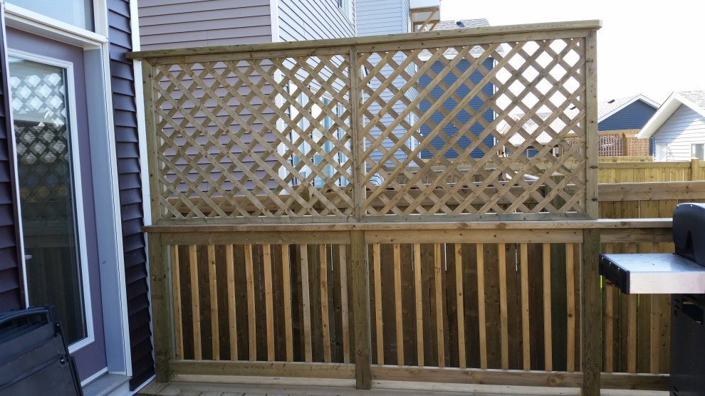 Decks, Pergolas, Privacy Screens Terrace Edmonton by Custom Edge