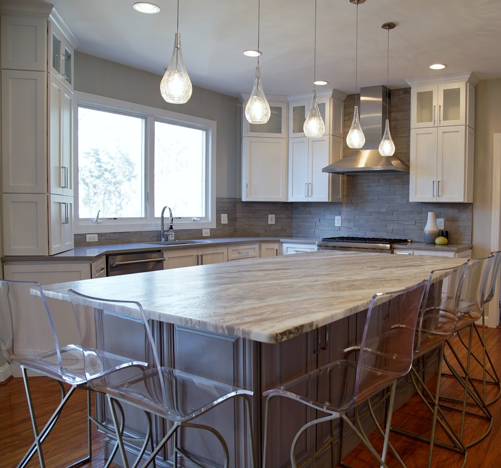 Kitchen - transitional kitchen idea in DC Metro