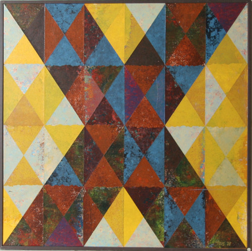 Dan Teis, Acrylic and Collage Painting Paintings by RoGallery Houzz