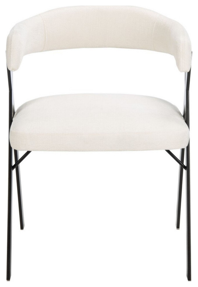 Artis Chenille Dining Chair, Set of 2 Modern Dining Chairs by