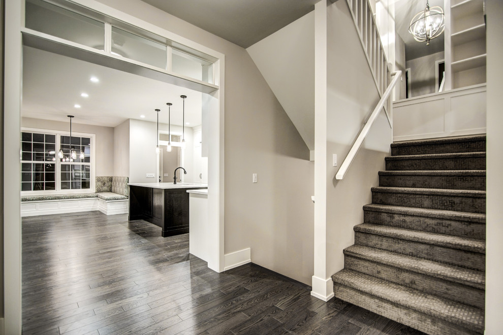 Home design - transitional home design idea in Calgary