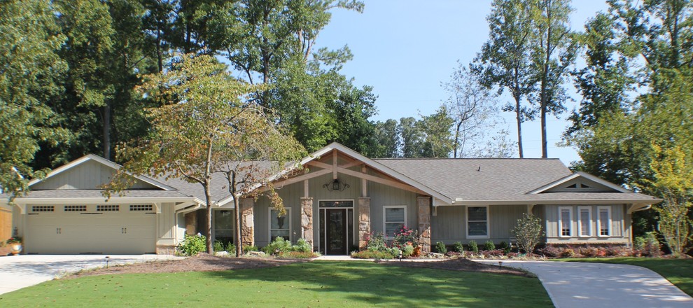 70�s Contemporary Whole House Remodel Craftsman