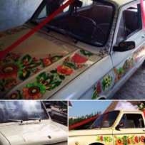 роспись автомобиля
