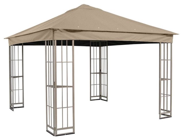 Garden Treasures 10'x10' Canopy for S-J-109DN, Taupe