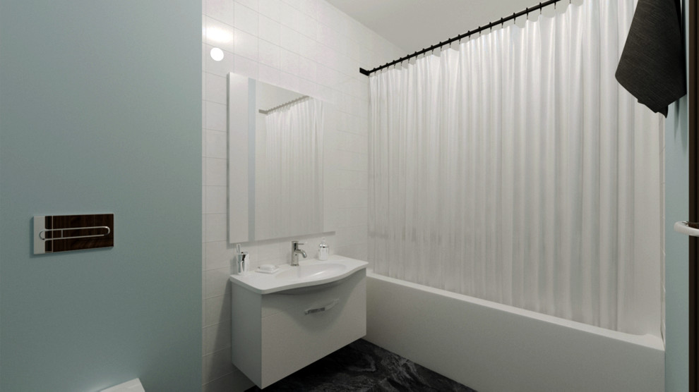 Скандинавский стиль в небольшой квартирке г. Новосибирска