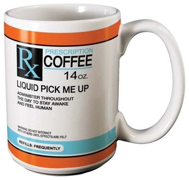 Prescription Coffee Mug 14oz.
