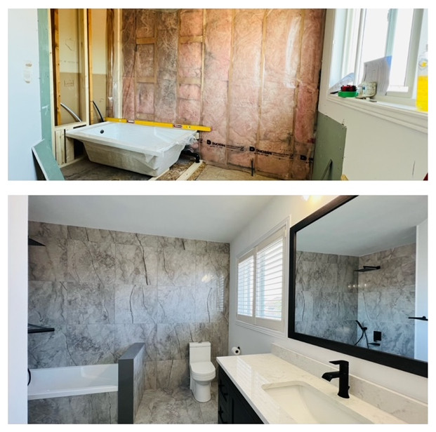 Mud room & Washrooms Remodeling