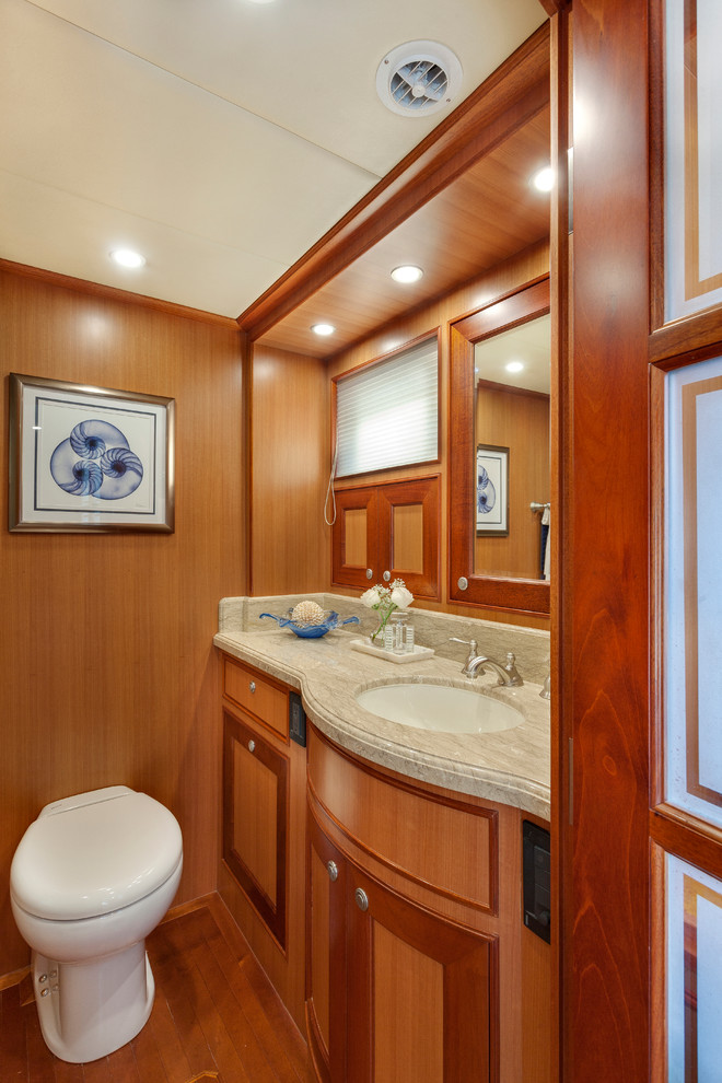 Bathroom - transitional bathroom idea in Miami
