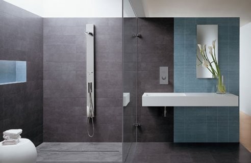 bathroom tile design - contemporary - bathroom - los angeles -