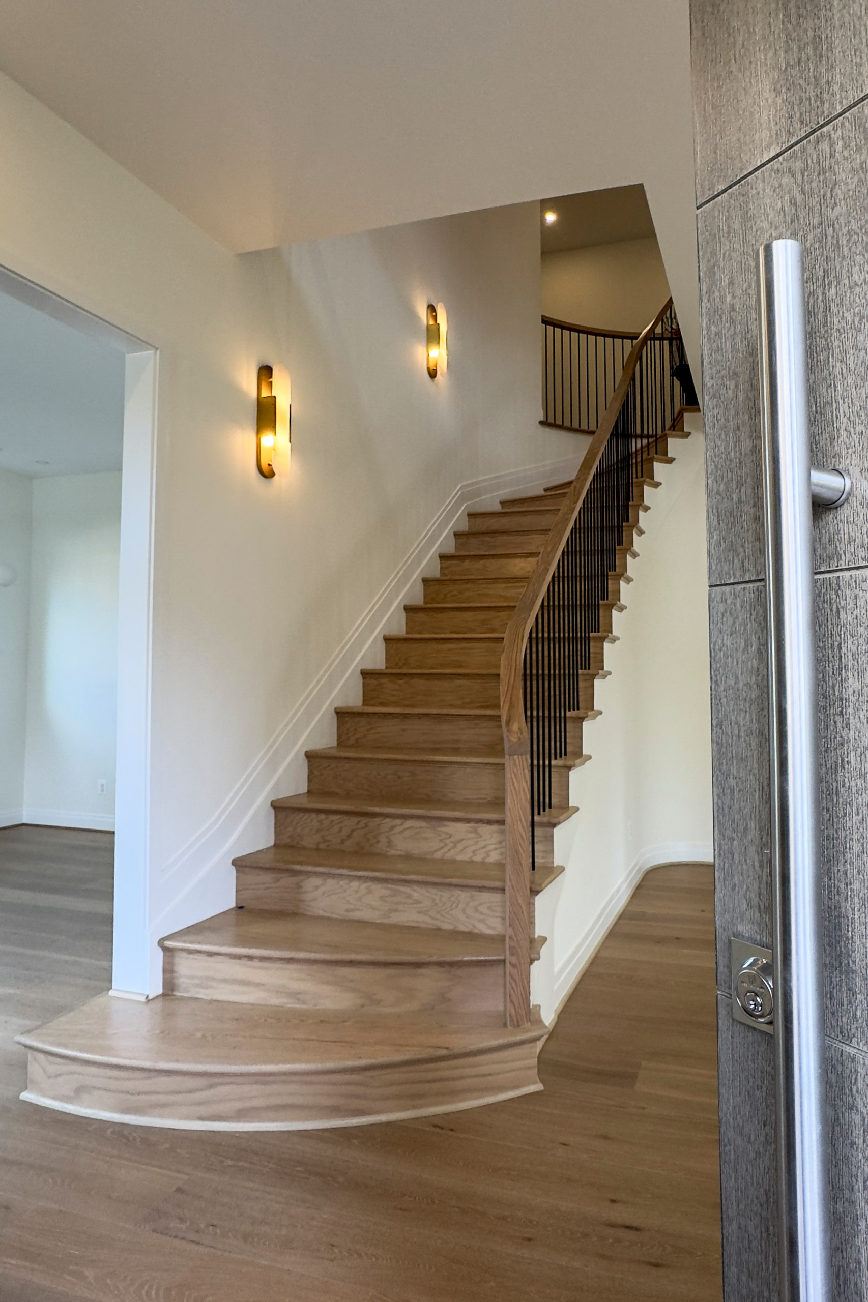 144_Attractive Transitional Staircase in Impressive Modern Home, Vienna VA 22180