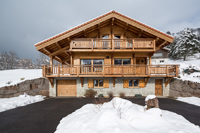 Chalet typique rustikt-hus-og-facade