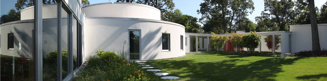 Wallace K. Harrison Estate moderne-facade