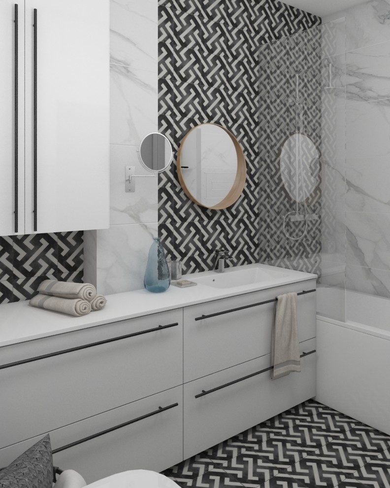 Квартира для молодой семьи в туманном настроении