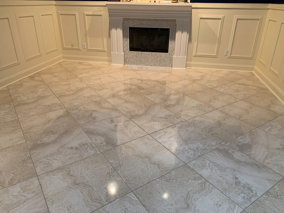 Home design - contemporary home design idea in Orlando