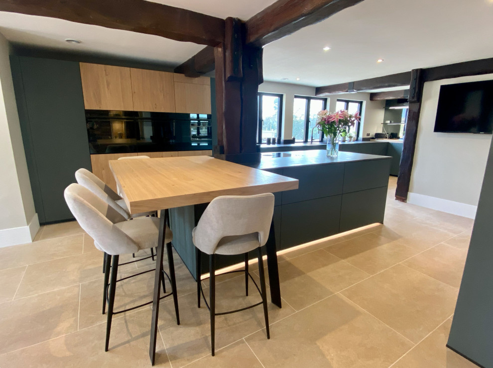 Completed Modern Kitchen Design and Installation In York Kitchen