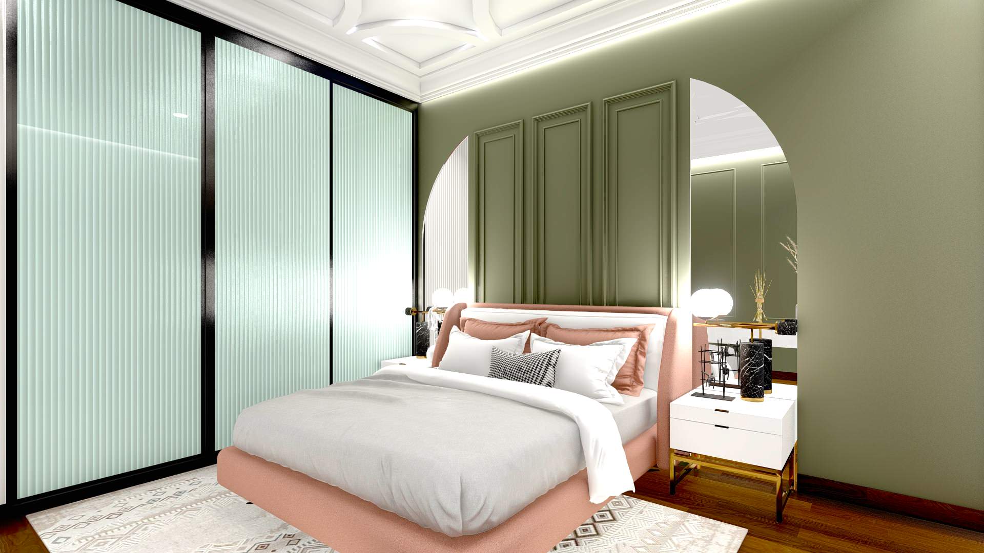 Contemporary Bedroom Design in Chingford