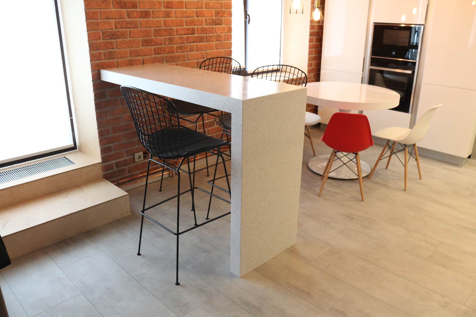 Проект двухуровневой квартиры в стиле ЛОФТ