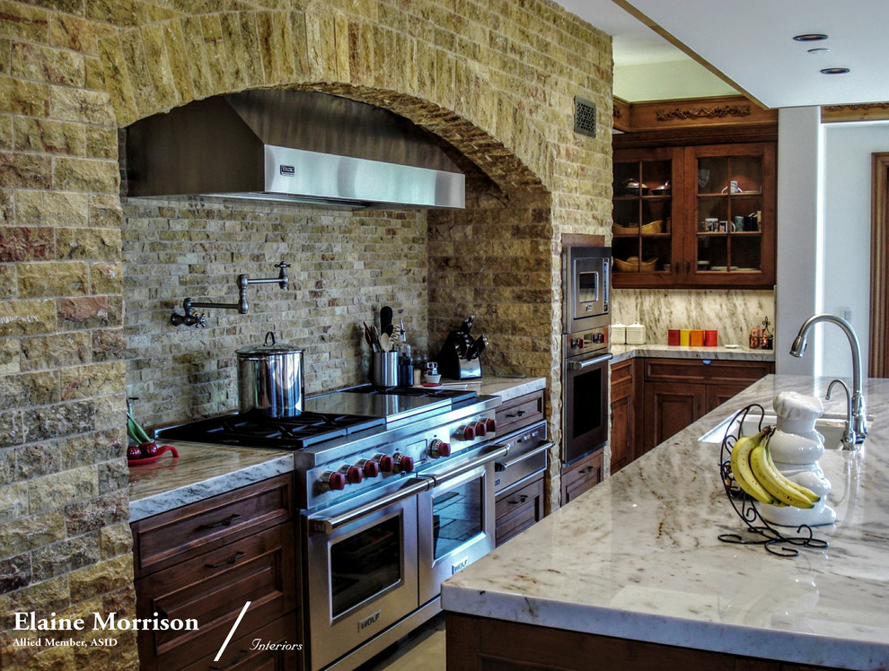 My Traditional Kitchen for a Malibu, California Residence