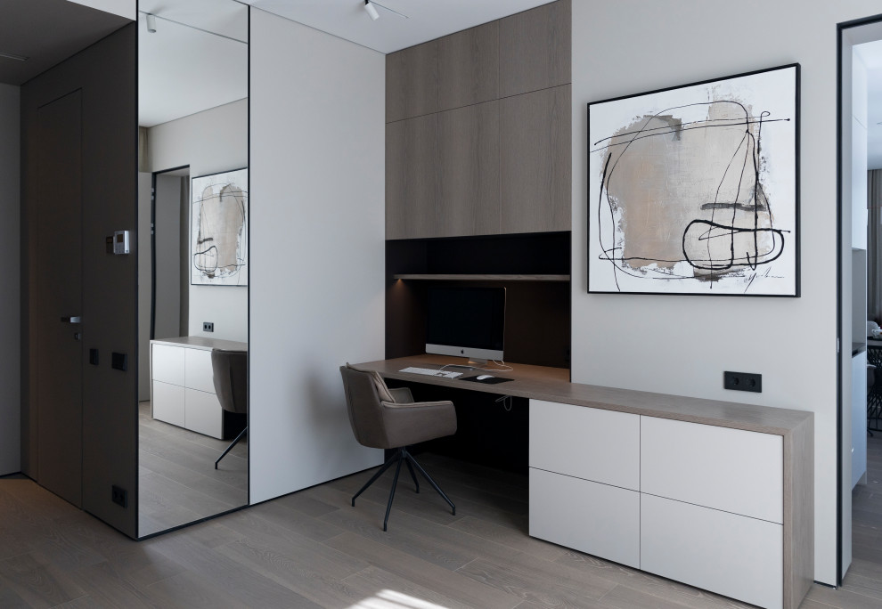 светлая квартира в ЛАХТА Plaza