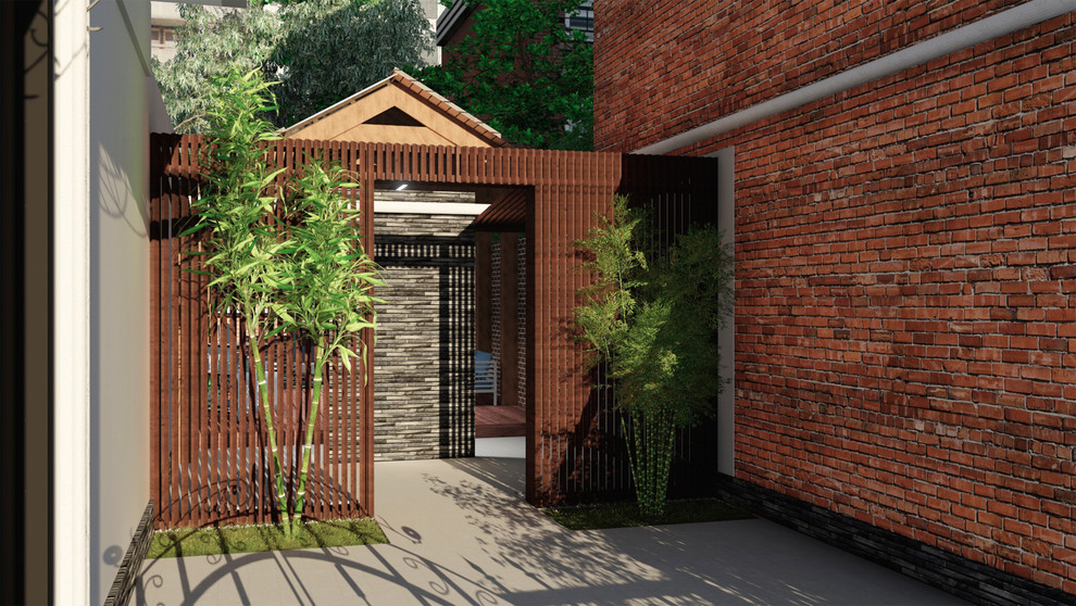 Благоустройство заднего двора