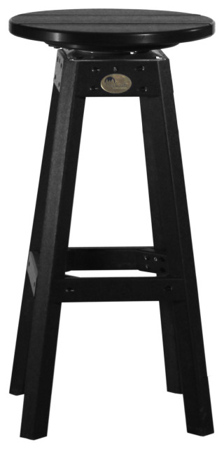 Poly Bar Stool - Contemporary - Outdoor Bar Stools And Counter Stools ...