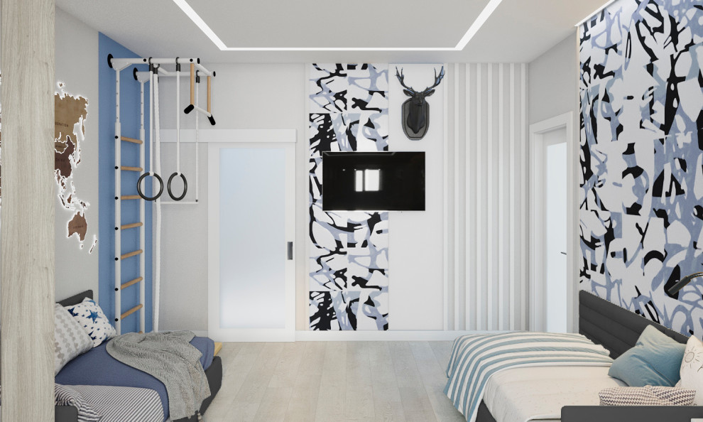 Светлая большая квартира