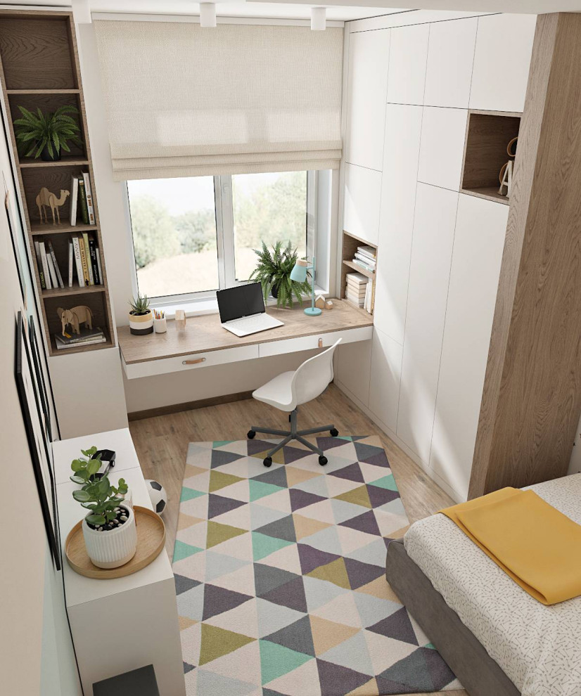 Интерьер квартиры 70 кв.м. для семьи с двумя детьми