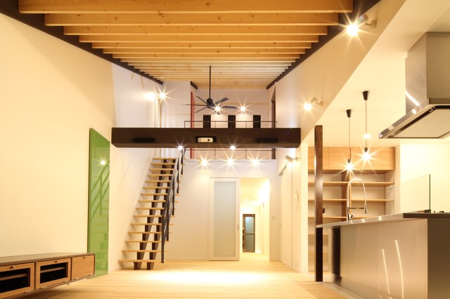 小山田の家 moderne-salon