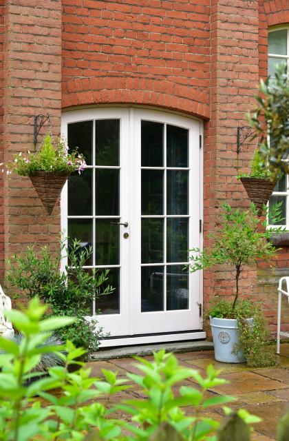 Timber French Doors country-entry