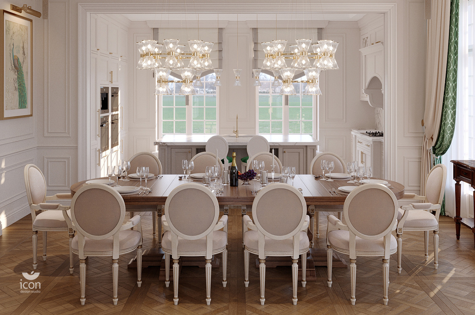 Дом в Павловске. Проект интерьеров