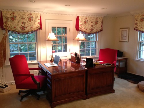 Office E His And Hers Retreat Designed Custom Desks Office E His And Hers Retreat Designed Custom Desks Oversized Chairs To Relax Read Book