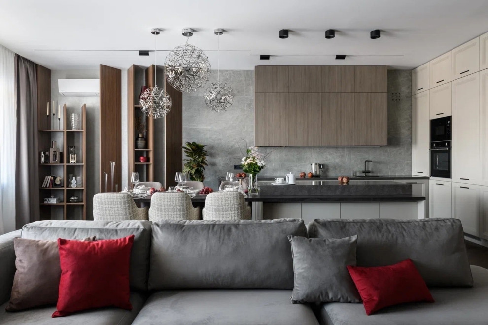 Реализация 3-х комнатной квартиры в стиле "Современная классика"