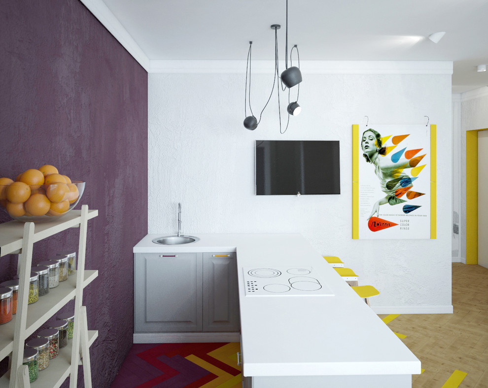 Квартира площадью 24 кв.м. для молодой девушки.