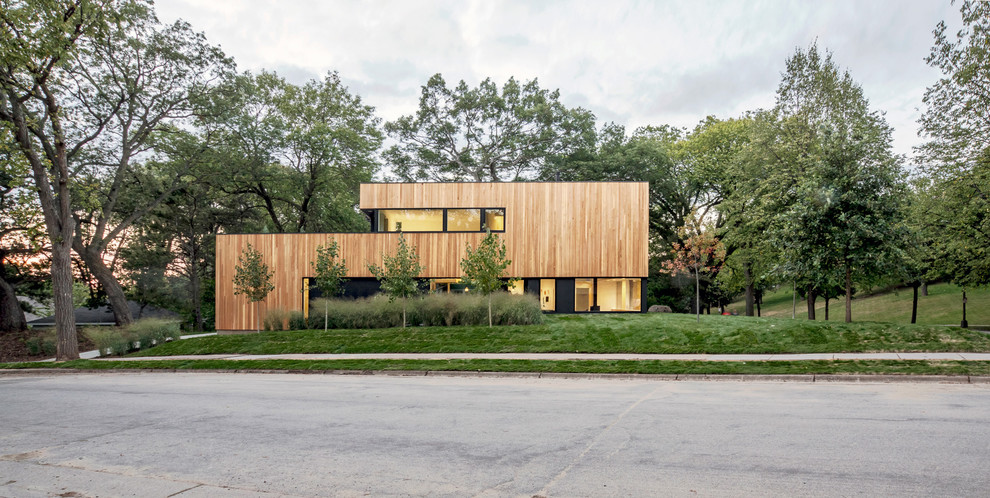Design ideas for a modern exterior in Minneapolis.