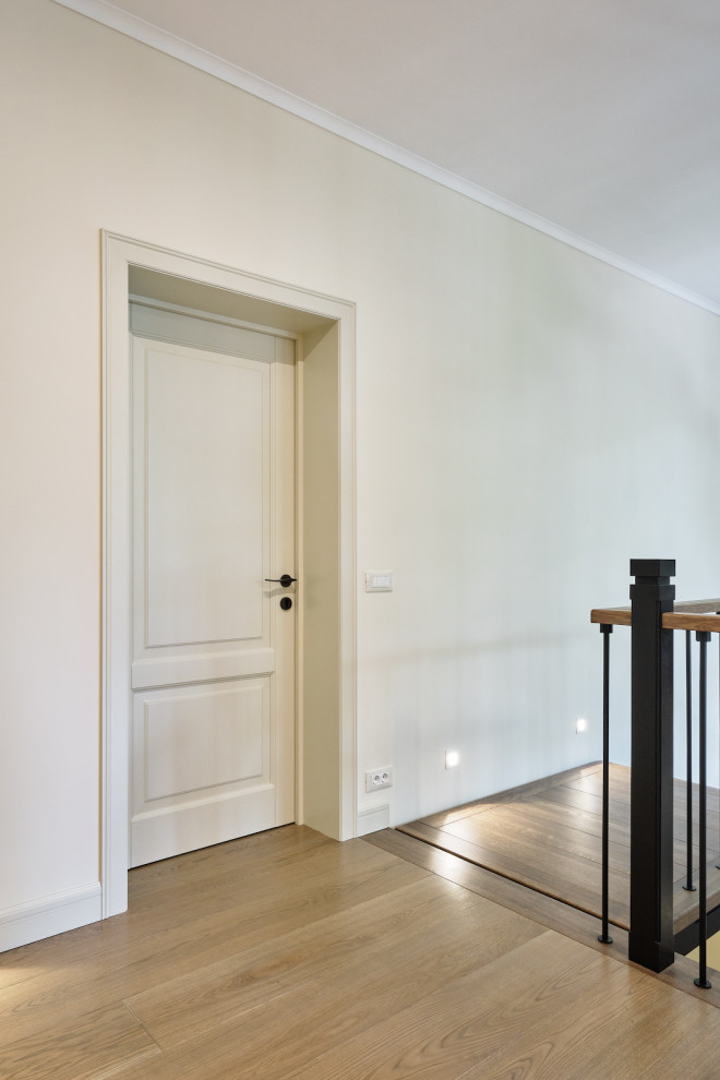 Кантри Ral 1013 в интерьере дома