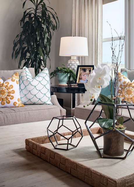 Sinclair St contemporain-salon
