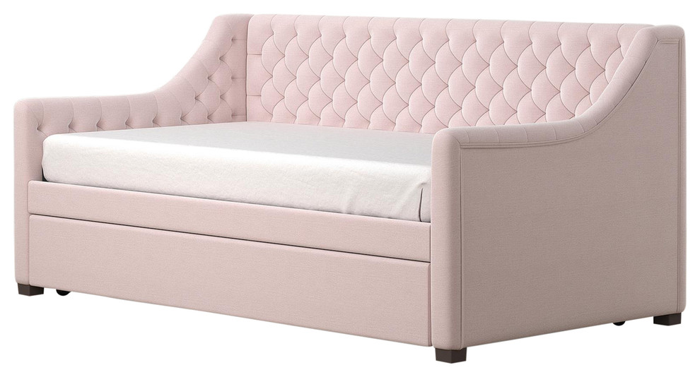 Little Seeds Monarch Hill Ambrosia Upholstered Daybed and Trundle,Twin