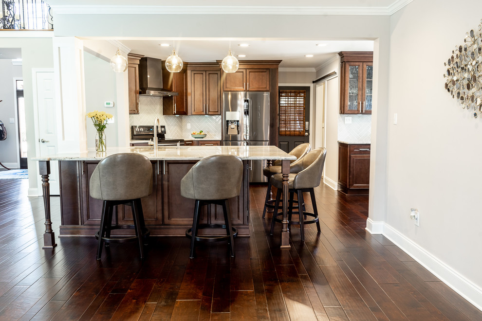 Peachtree City Transitional Kitchen Remodel Atlanta by Rosa Moreno