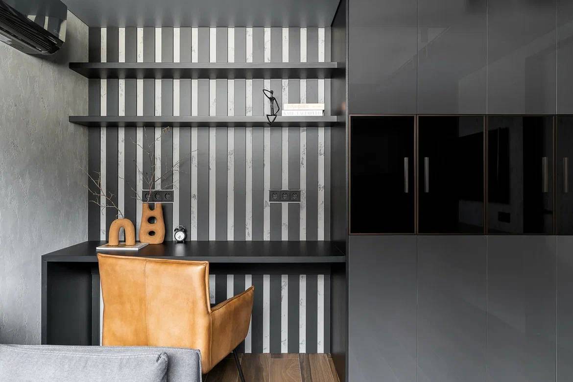 Реализованный дизайн-проект таунхауса в ЖК "На уровне"