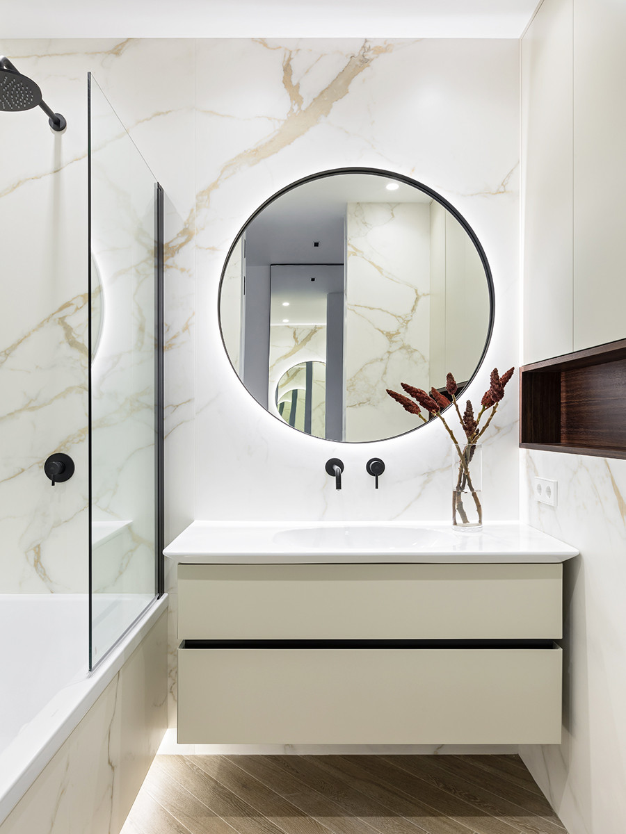 Чувственный минимализм: ванная