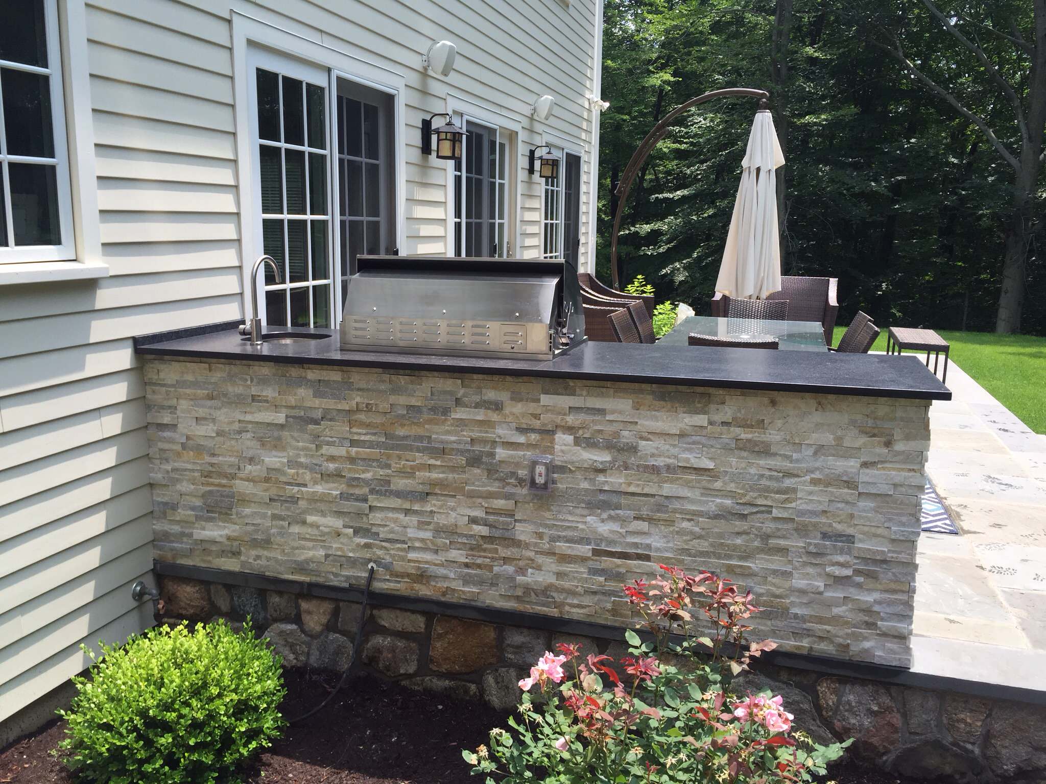 Manny and Sairah's Outdoor kitchen