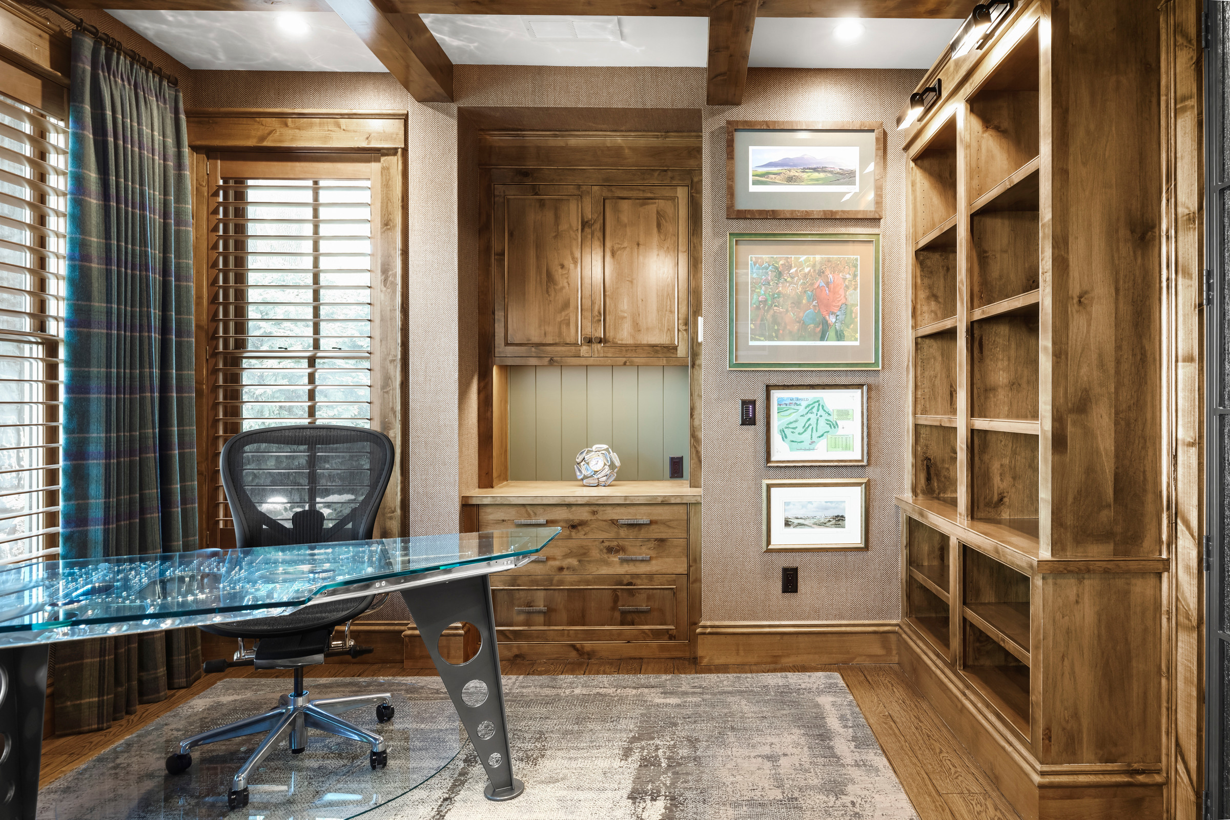 Rustic Home Office Design Wallpaper 75 Most Popular 75 Beautiful