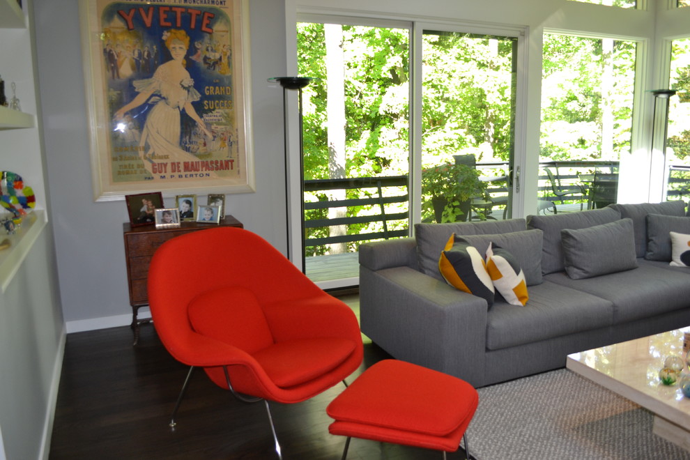 Design ideas for a midcentury home design in Chicago.