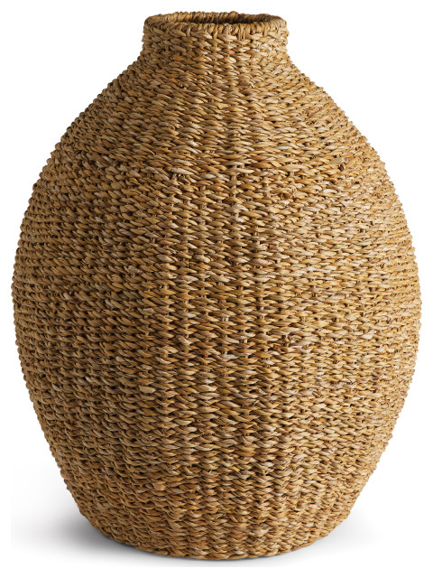 Seagrass Teardrop Vase